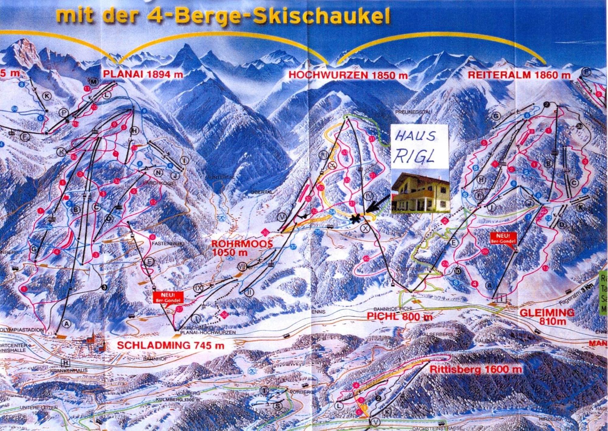 Haus Rigl Lejlighed Schladming Eksteriør billede